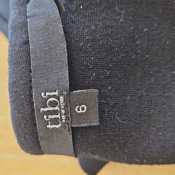 TIBI LAMB LEATHER PATCHWORK TANK - Picture 5 of 8